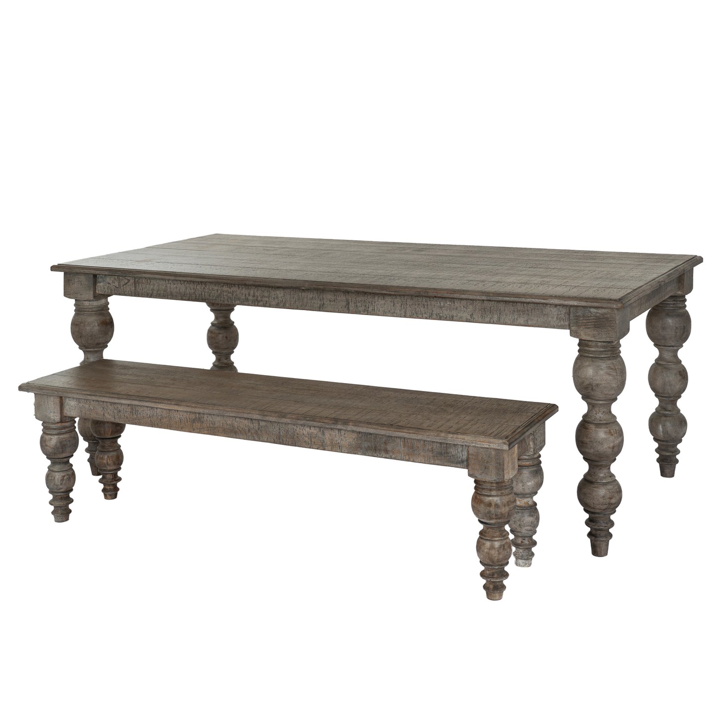 Dine and Dwell St Ives rectangular dining table in brown wood with sleek, modern design for dining rooms.