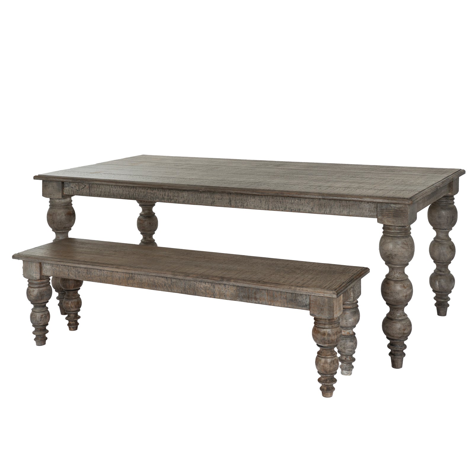 Dine and Dwell St Ives rectangular dining table in brown wood with sleek, modern design for dining rooms.
