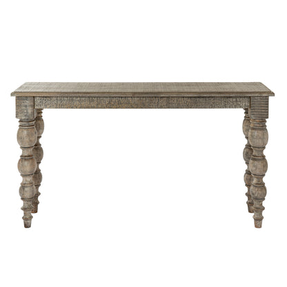 Dine and Dwell St Ives brown wood sideboard console table with sleek design and storage drawers, ideal for living room decor.